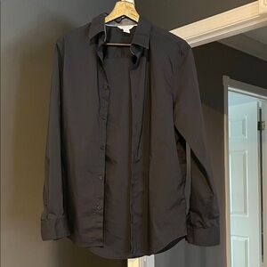 Calvin Klein Men's Navy  Casual Button Down Shirt